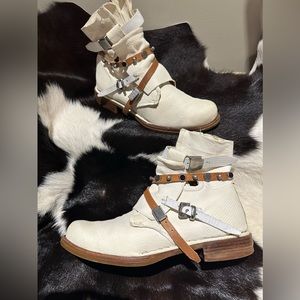 AS98 White buttery leather Size 41